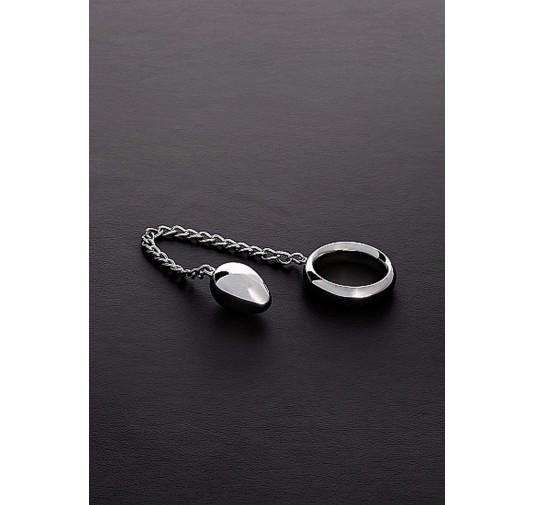 Donut C-Ring Anal Egg (40/40mm) with chain